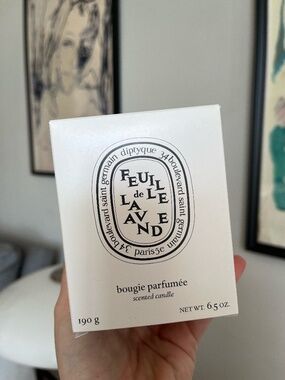 DIPTYQUE Feuille de Lavande (Lavender Leaf) Scented Candle 190g